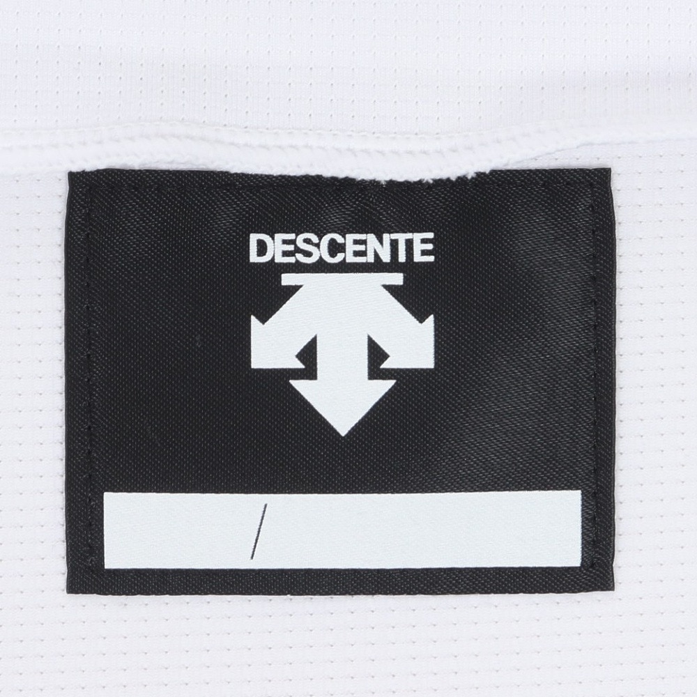 デサント（DESCENTE）（メンズ）野球ユニフォーム 練習着 ハーフボタンシャツ 2ボタン DB-1211 SWHT