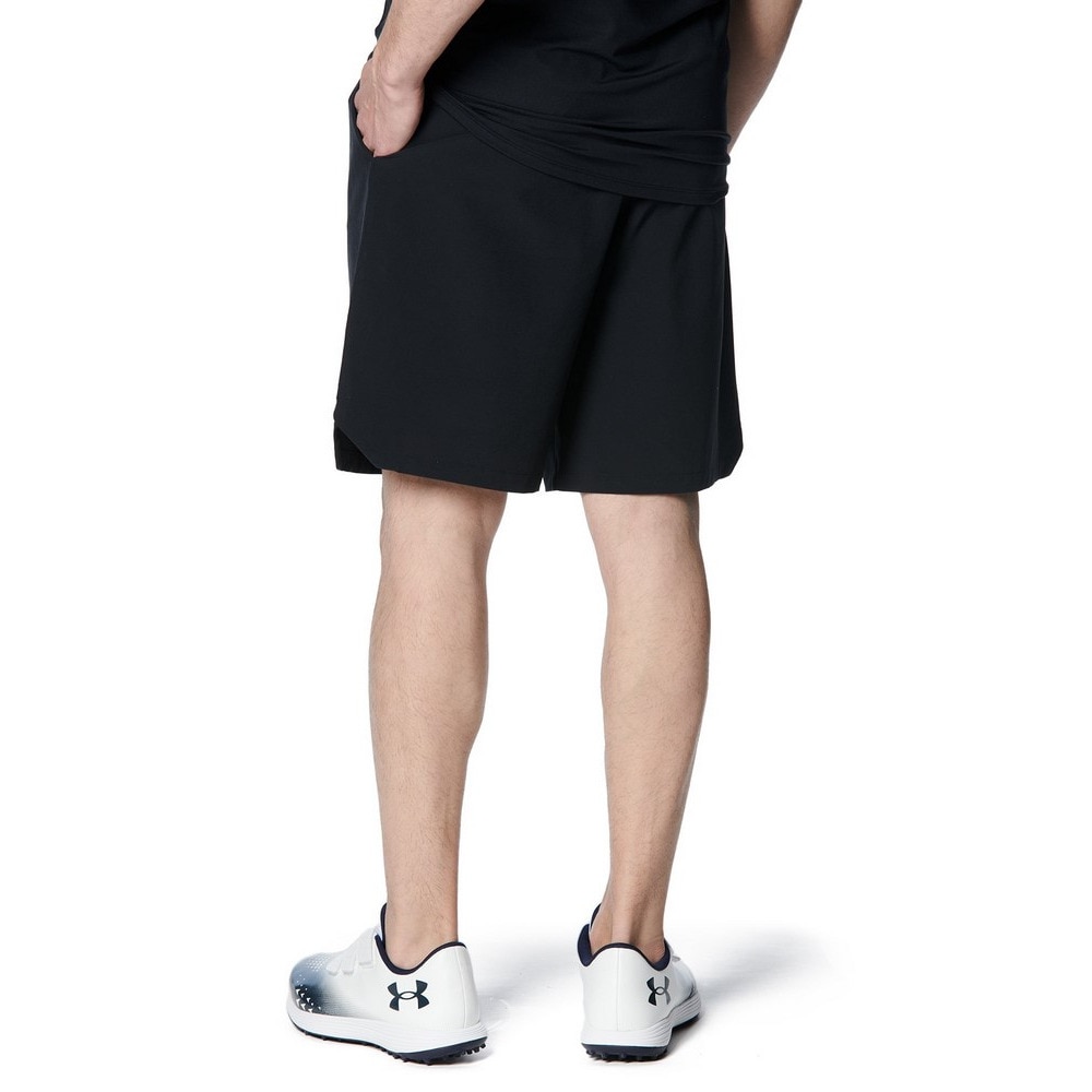 アンダーアーマー（UNDER ARMOUR）（メンズ）ウィンドパンツ 軽量 ハーフパンツ 野球 1384740 001 速乾