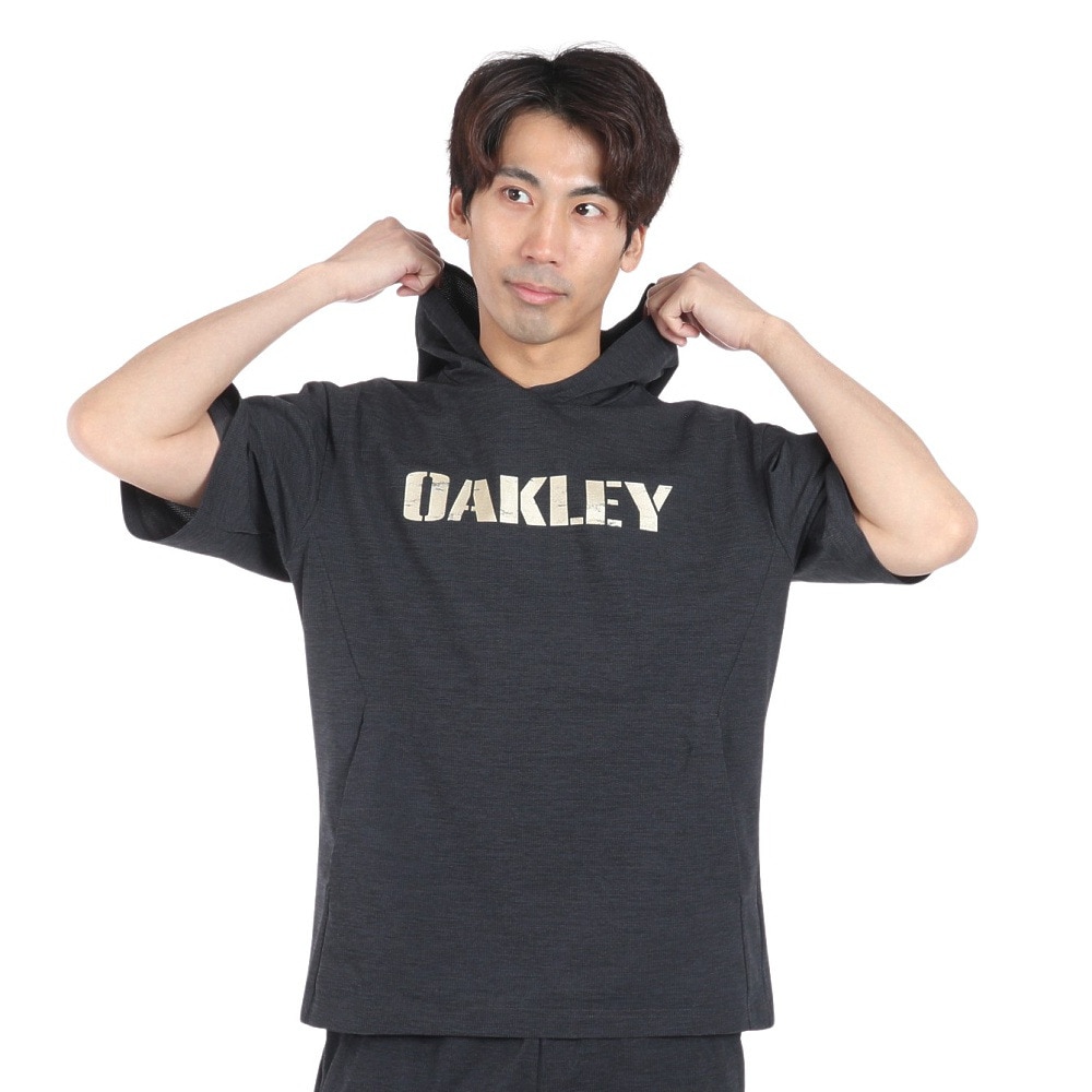オークリー（OAKLEY）（メンズ）野球 Striking Light ニット フーディー 5.0 FOA406364-00H 速乾
