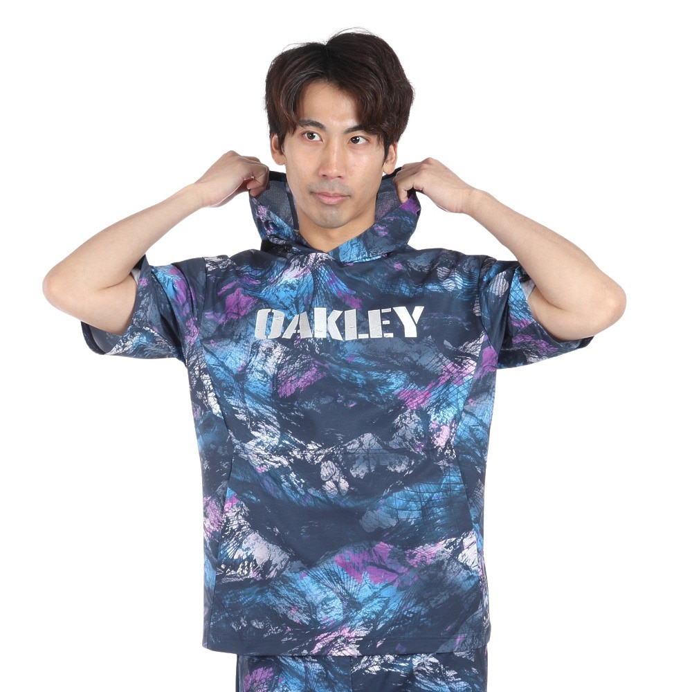 オークリー（OAKLEY）（メンズ）野球 Striking Light ニット フーディー 5.0 FOA406364-66V 速乾