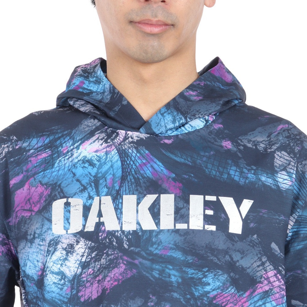 オークリー（OAKLEY）（メンズ）野球 Striking Light ニット フーディー 5.0 FOA406364-66V 速乾