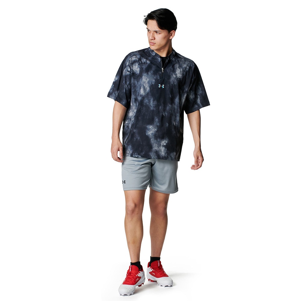 アンダーアーマー（UNDER ARMOUR）（メンズ）野球 ヤード ノベルティ ケージ ジャケット 6001303 001