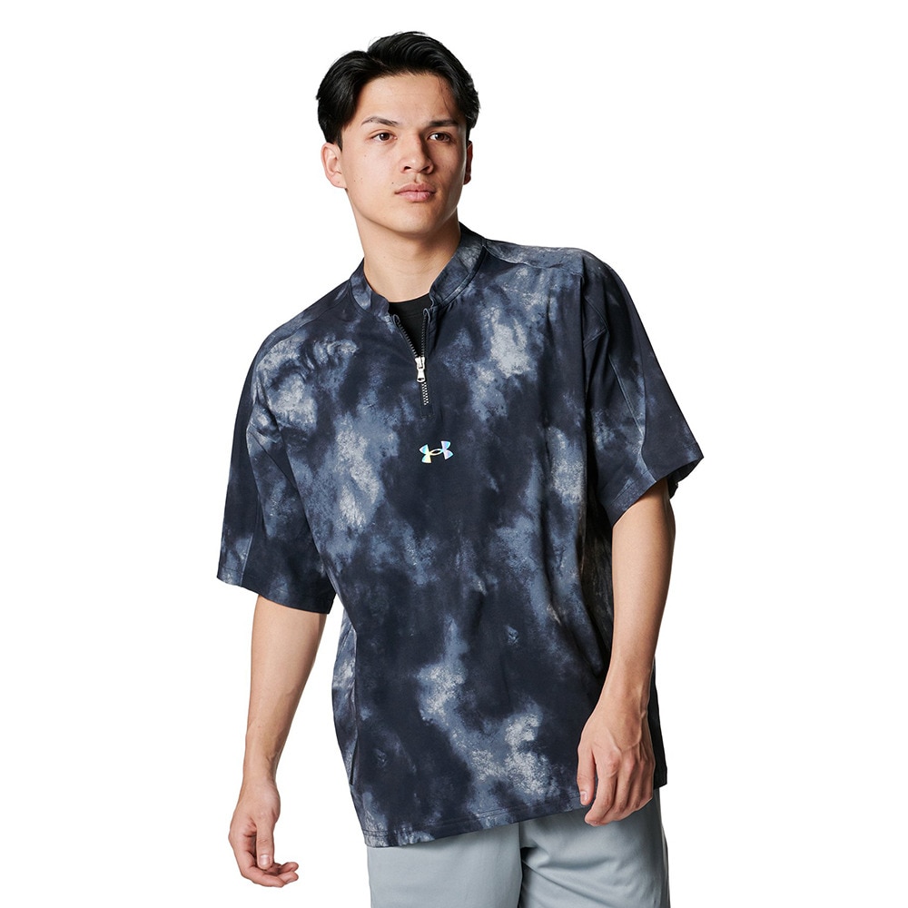 アンダーアーマー（UNDER ARMOUR）（メンズ）野球 ヤード ノベルティ ケージ ジャケット 6001303 001