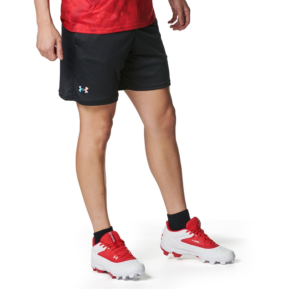 アンダーアーマー（UNDER ARMOUR）（メンズ）野球 ヤード テック ショーツ 6001304 001