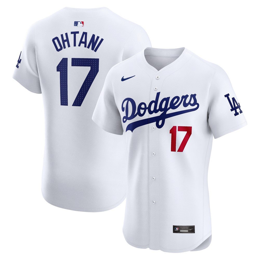 Los Angeles Dodgers 大谷 翔平 17 / L エムエルビー（MLB）（メンズ）Elite Jersey Losangeles ドジャース