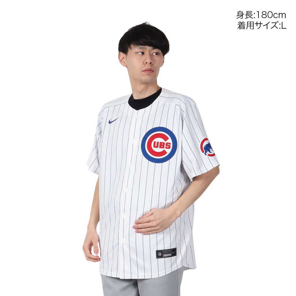 エムエルビー（MLB）（メンズ）野球 カブス 鈴木誠也 リミテッドユニフォーム ホーム ホワイト LM25-EJHO-EJ9-6K2