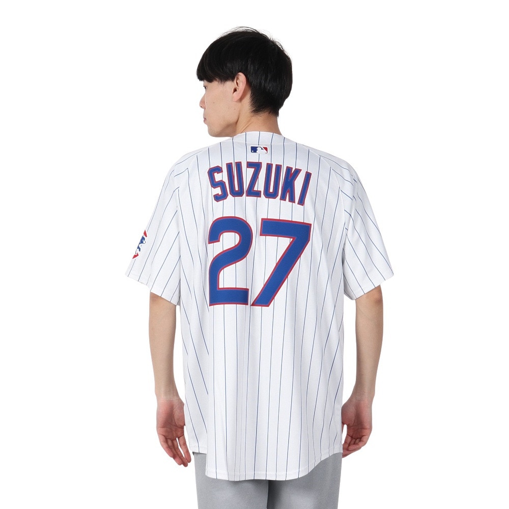 エムエルビー（MLB）（メンズ）野球 カブス 鈴木誠也 リミテッドユニフォーム ホーム ホワイト LM25-EJHO-EJ9-6K2