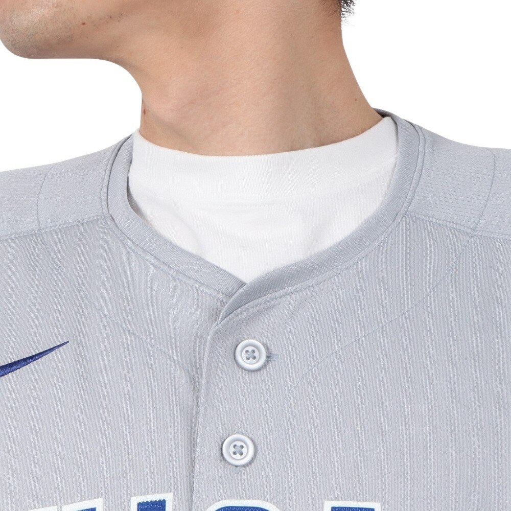 エムエルビー（MLB）（メンズ）野球 カブス 今永昇太 リミテッドユニフォーム ロード グレー LM25-EJRD-EJ9-6K8