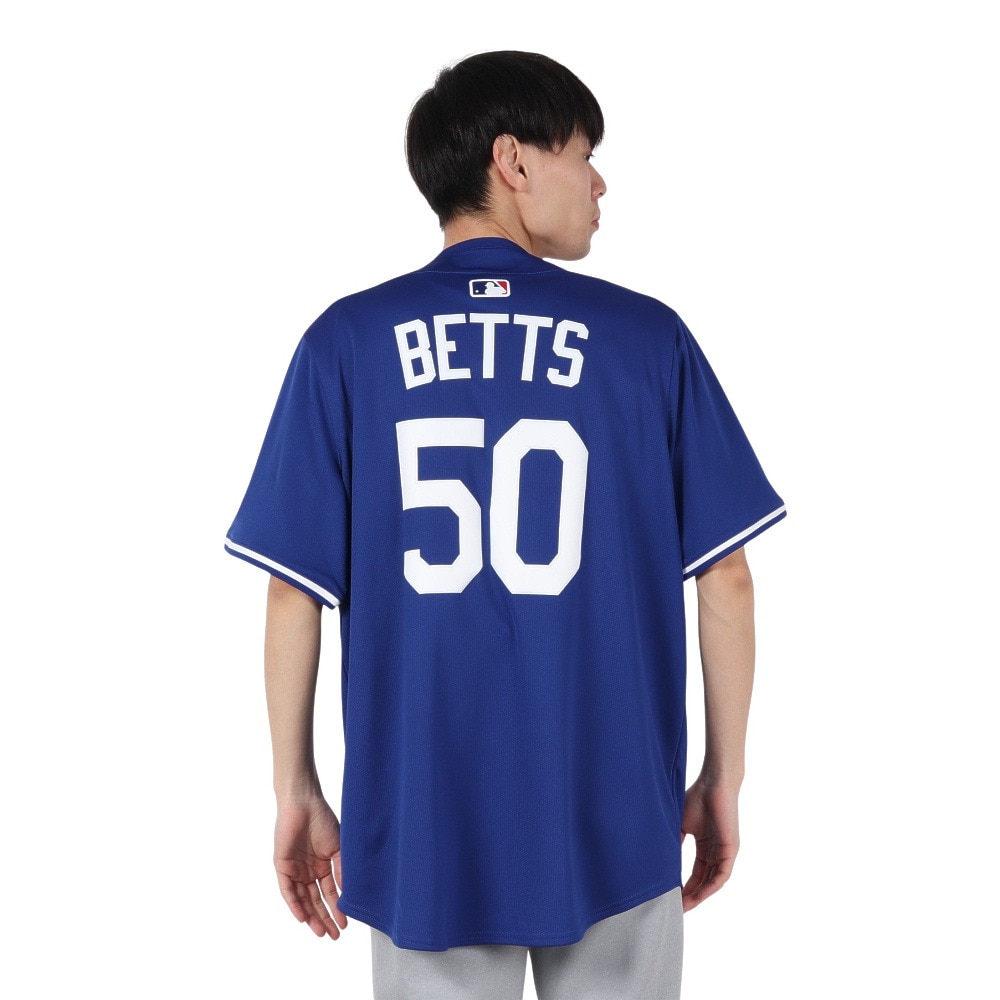 エムエルビー（MLB）（メンズ）野球 ドジャース ムーキー・ベッツ リミテッドユニフォーム オルトネイト2 ブルー LM25-LDA2-LD9-HU2