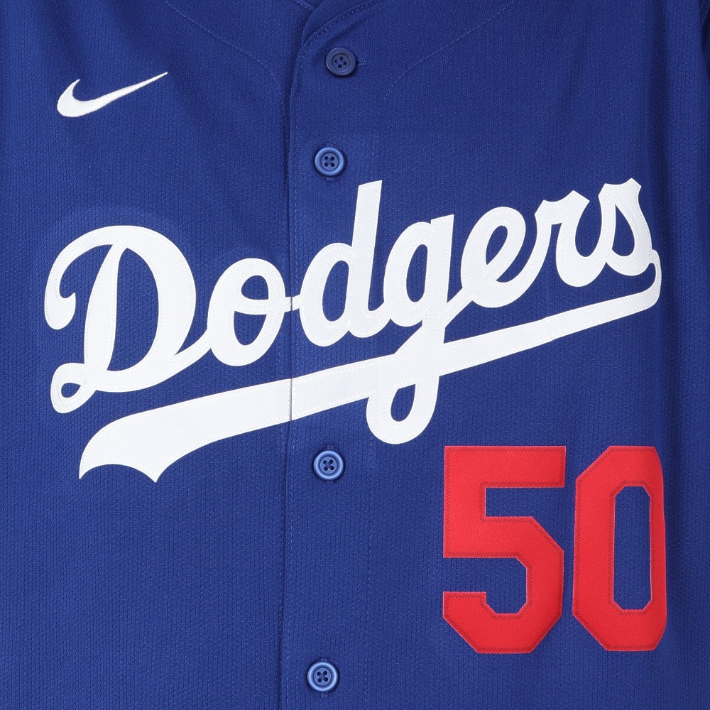 エムエルビー（MLB）（メンズ）野球 ドジャース ムーキー・ベッツ リミテッドユニフォーム オルトネイト2 ブルー LM25-LDA2-LD9-HU2