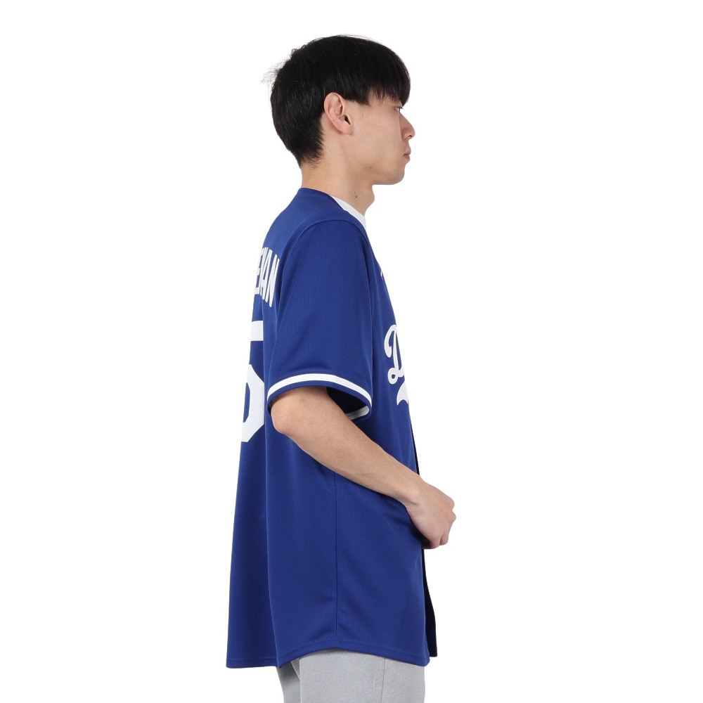 エムエルビー（MLB）（メンズ）野球 ドジャース フレディ・フリーマン リミテッドユニフォーム オルトネイト2 ブルー LM25-LDA2-LD9-HU3