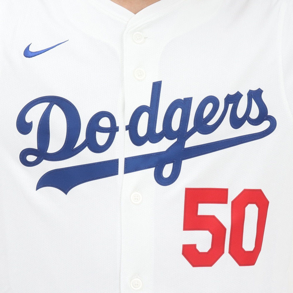 エムエルビー（MLB）（メンズ）ドジャース ムーキー・ベッツ リミテッドユニフォーム ホーム ホワイト LM25-LDHO-LD9-HU2