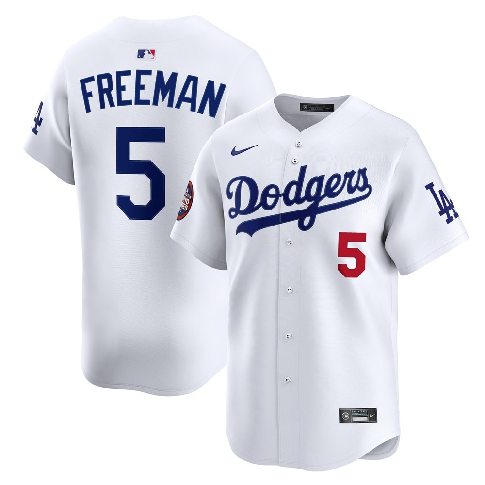 エムエルビー（MLB）（メンズ）ドジャース フレディ・フリーマン リミテッドユニフォーム ホーム ホワイト LM25-LDHO-LD9-HU3