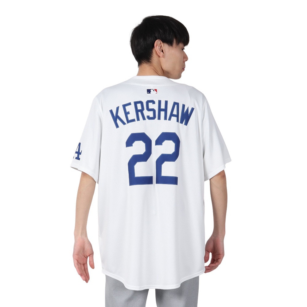 エムエルビー（MLB）（メンズ）ドジャース クレイトン・カーショー リミテッドユニフォーム ホーム ホワイト LM25-LDHO-LD9-HUK