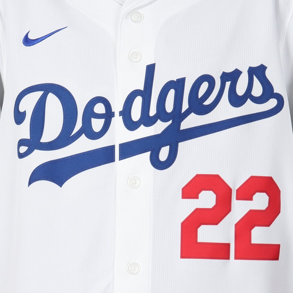 エムエルビー（MLB）（メンズ）ドジャース クレイトン・カーショー リミテッドユニフォーム ホーム ホワイト LM25-LDHO-LD9-HUK
