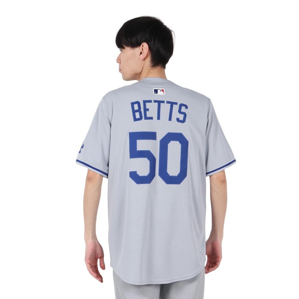 エムエルビー（MLB）（メンズ）ドジャース ムーキー・ベッツ リミテッドユニフォーム ロード グレー LM25-LDRD-LD9-HU2