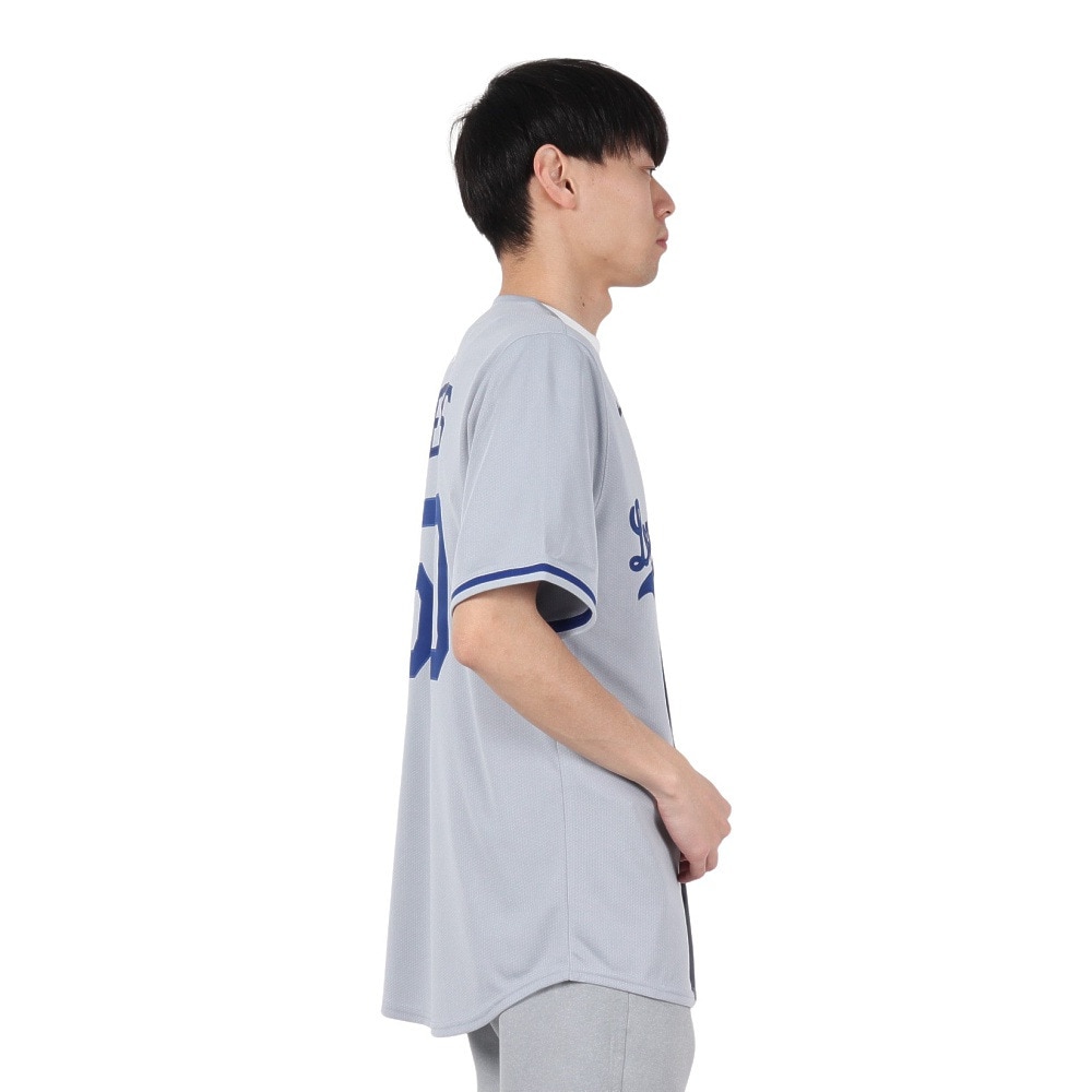 エムエルビー（MLB）（メンズ）ドジャース ムーキー・ベッツ リミテッドユニフォーム ロード グレー LM25-LDRD-LD9-HU2