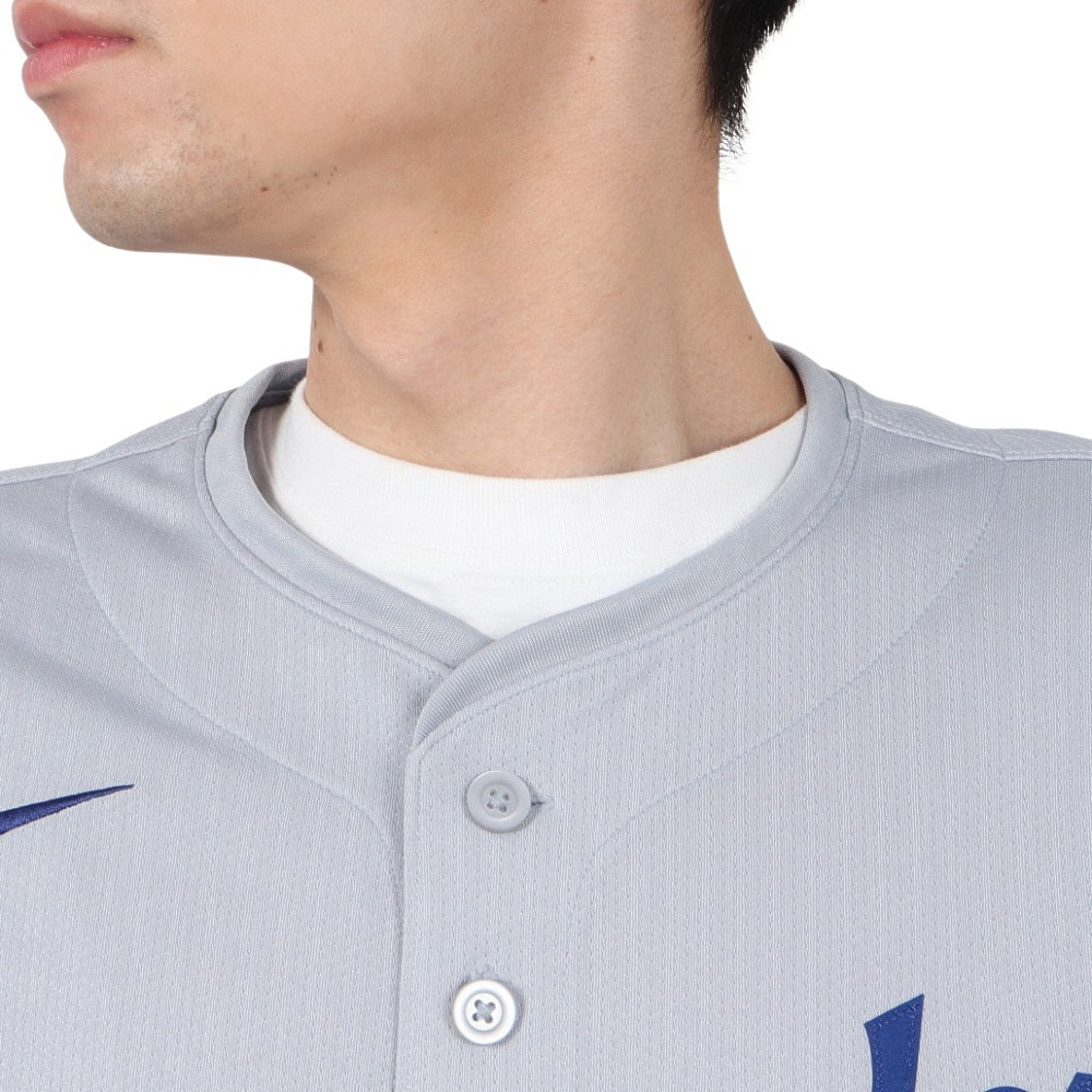 エムエルビー（MLB）（メンズ）ドジャース ムーキー・ベッツ リミテッドユニフォーム ロード グレー LM25-LDRD-LD9-HU2