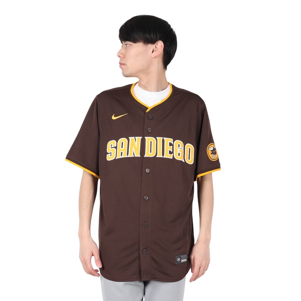エムエルビー（MLB）（メンズ）野球 パドレス 松井裕樹 リミテッドユニフォーム LM25-PYRD-PY9-7TD
