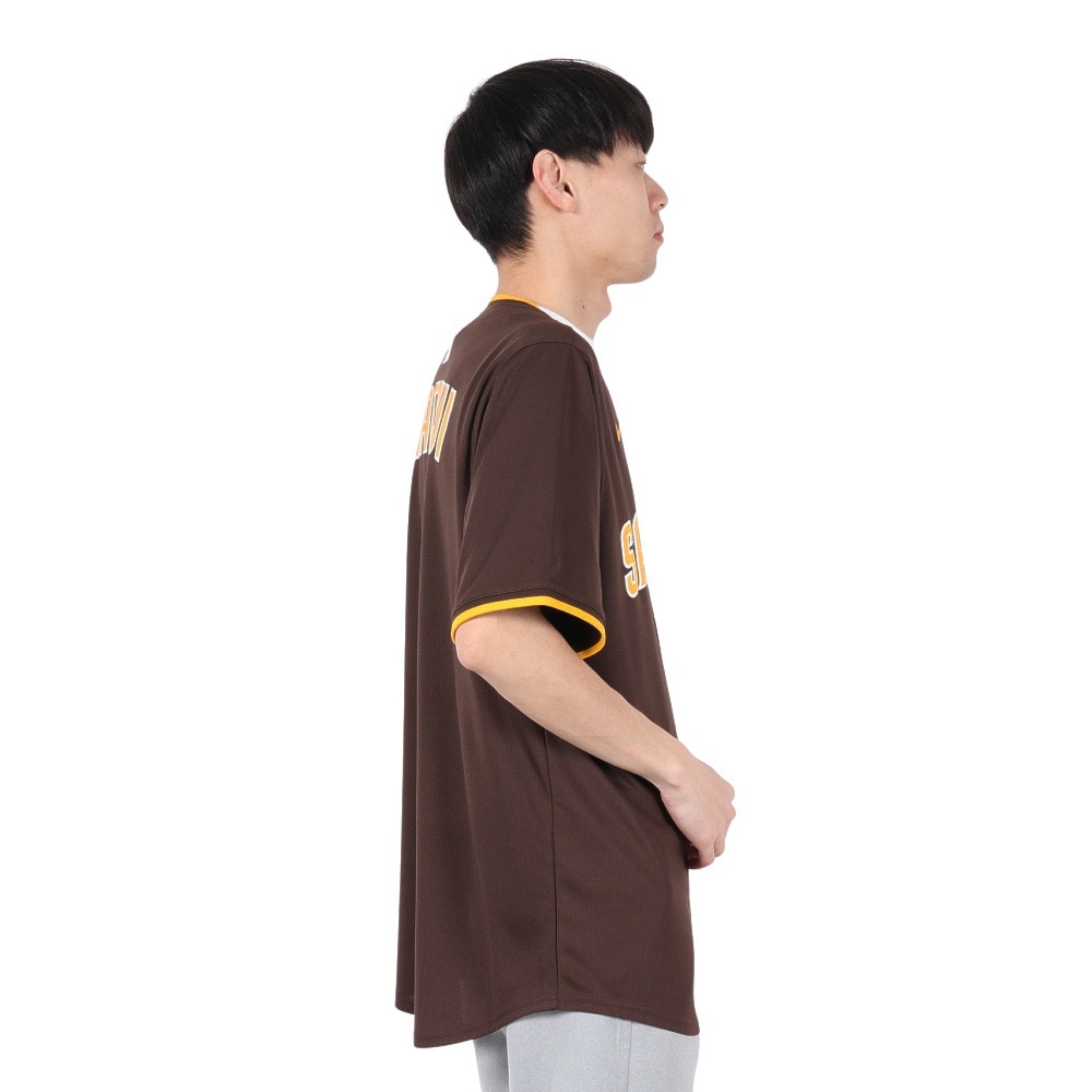 エムエルビー（MLB）（メンズ）野球 パドレス 松井裕樹 リミテッドユニフォーム LM25-PYRD-PY9-7TD