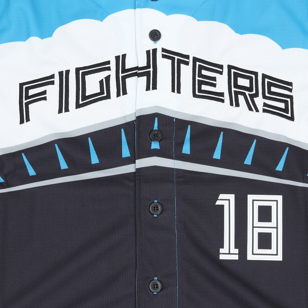 ファイターズ（メンズ、レディース）【新商品】 野球 エスコンフィールド レプリカユニフォーム 山崎 福也 18 HN08-25AS-0002-18