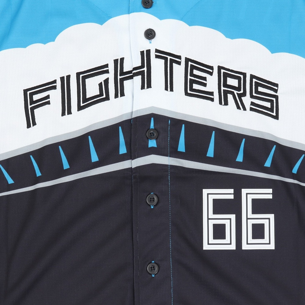 ファイターズ（メンズ、レディース）野球 エスコンフィールド レプリカユニフォーム 万波 中正 66 HN08-25AS-0002-66