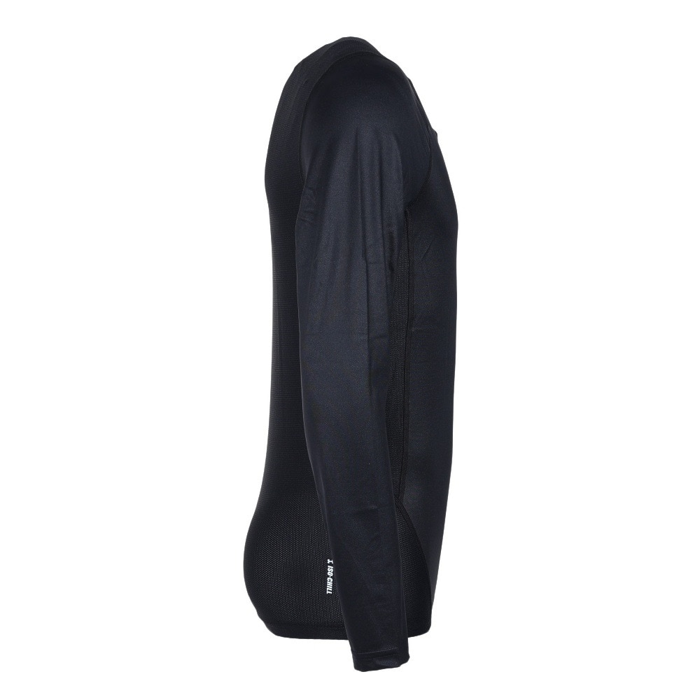 アンダーアーマー（UNDER ARMOUR）（メンズ）【新商品】 野球 アンダーシャツ 長袖 アイソチル コンプレッション ロングスリーブ クルー 黒 UPF50 1364468 