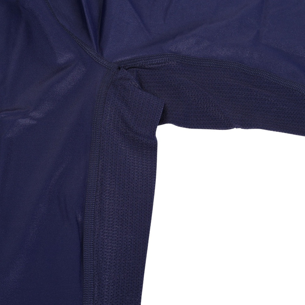 アンダーアーマー（UNDER ARMOUR）（メンズ）野球 アンダーシャツ 長袖 アイソチル コンプレッション ロングスリーブ クルー ネイビー UPF50 1364468 