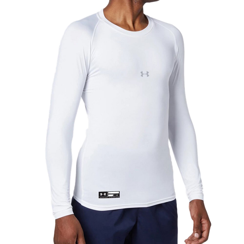 アンダーアーマー（UNDER ARMOUR）（メンズ）アンダーシャツ ヒートギアアーマー コンプレッション ロングスリーブ クルー 1358646 100 速乾