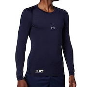 アンダーアーマー（UNDER ARMOUR）（メンズ）アンダーシャツ ヒートギアアーマー コンプレッション ロングスリーブ クルー 1358646 410 速乾