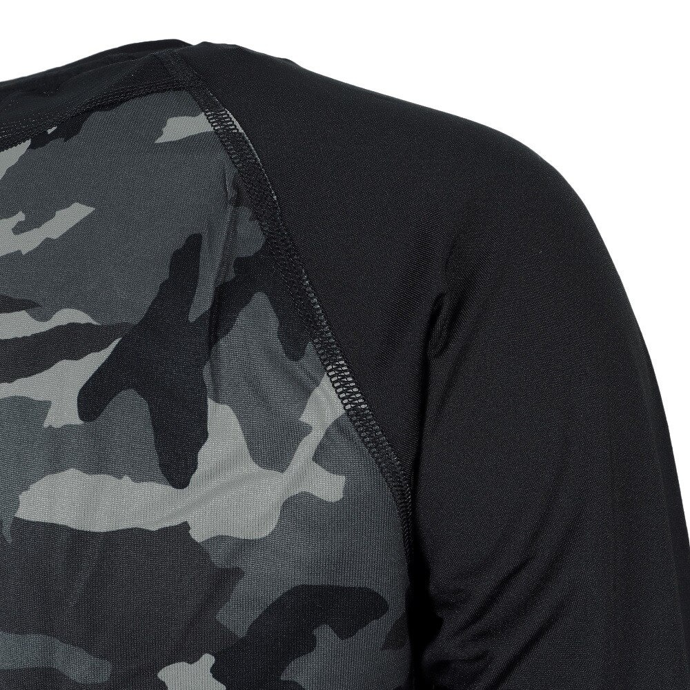 アンダーアーマー（UNDER ARMOUR）（メンズ）野球 アンダーシャツ フィッティド コンフォート ノベルティ ロングスリーブ アンダー シャツ 1371959 002 速乾