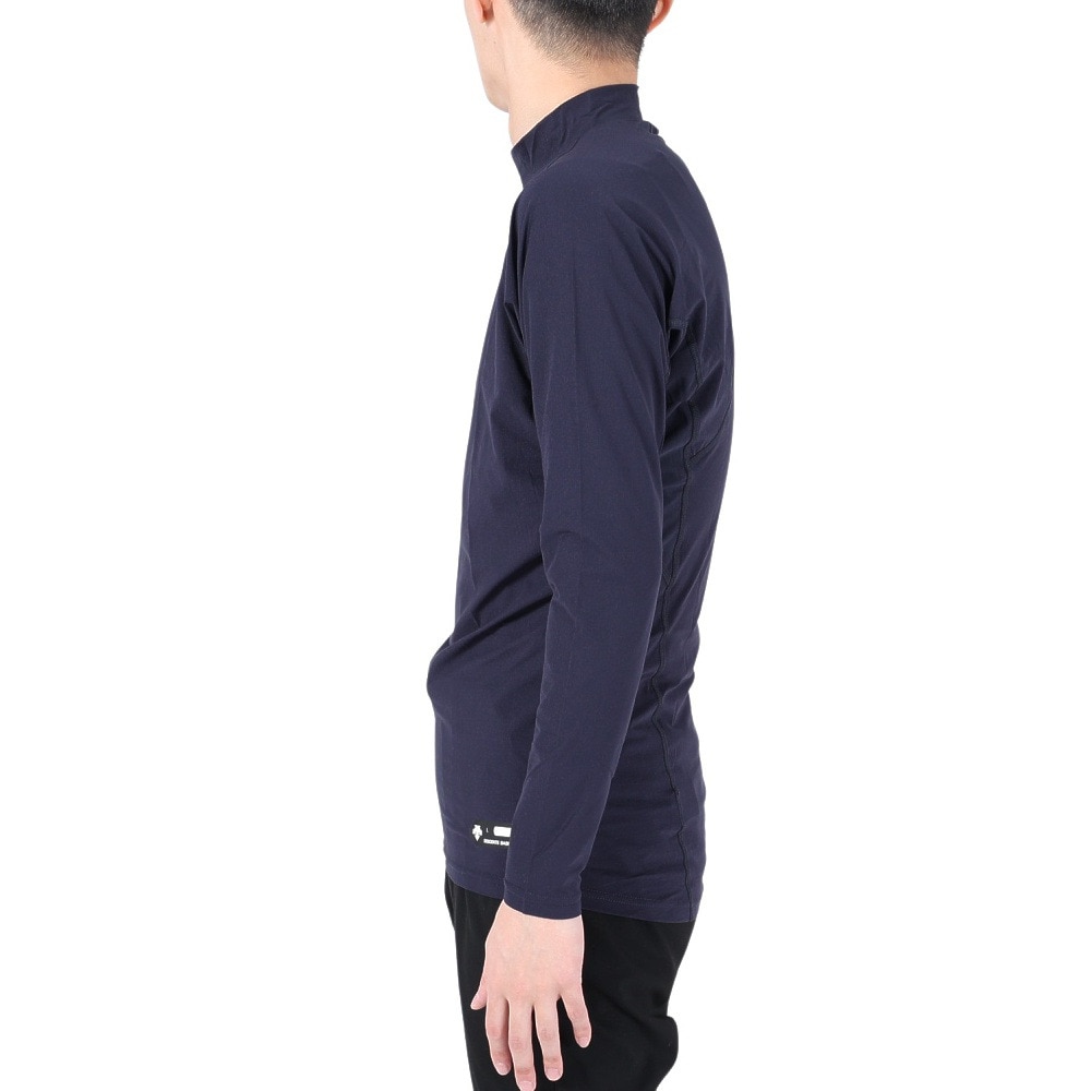 デサント（DESCENTE）（メンズ）野球 アンダーシャツ ハイネック 長袖アンダーシャツ STD-770B DNVY 速乾