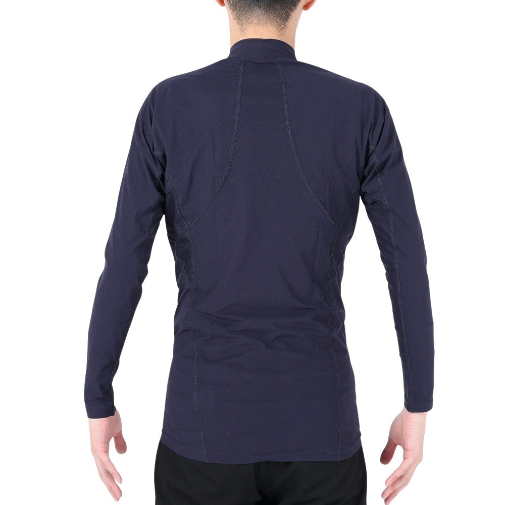 デサント（DESCENTE）（メンズ）野球 アンダーシャツ ハイネック 長袖アンダーシャツ STD-770B DNVY 速乾