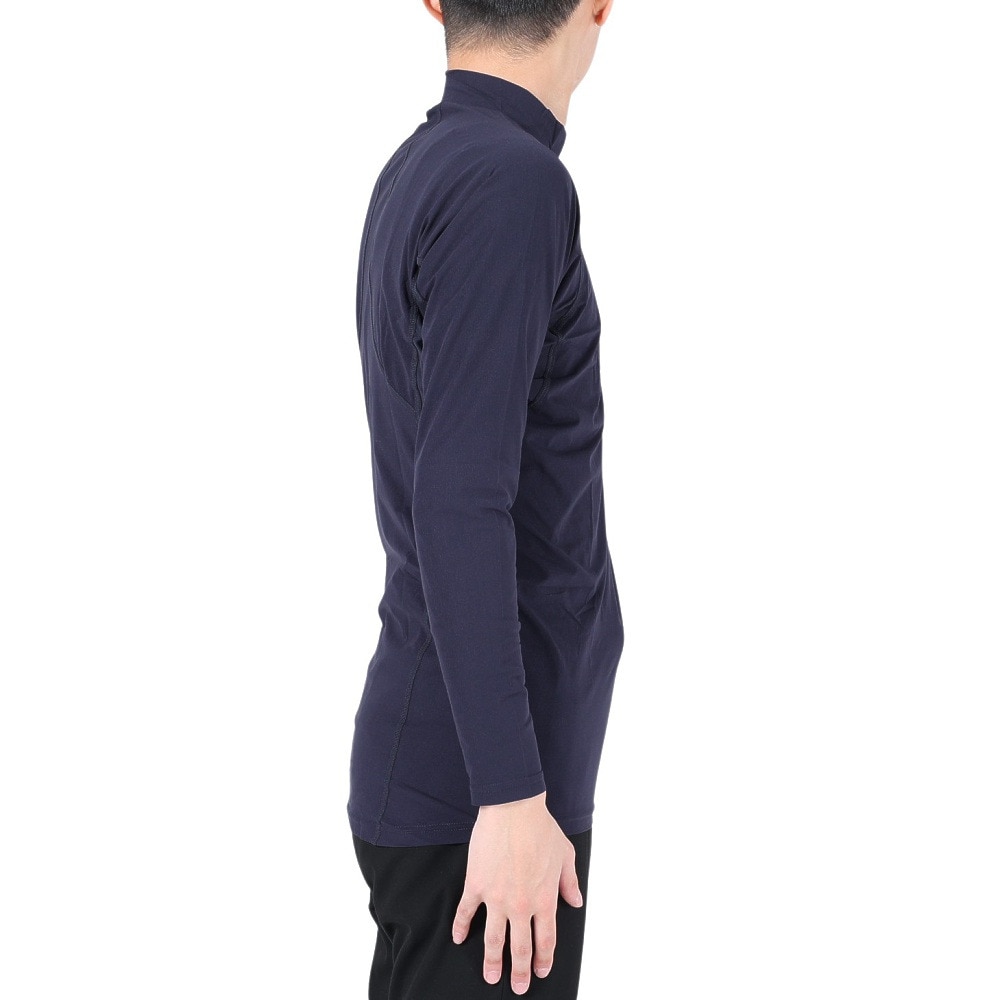 デサント（DESCENTE）（メンズ）野球 アンダーシャツ ハイネック 長袖アンダーシャツ STD-770B DNVY 速乾