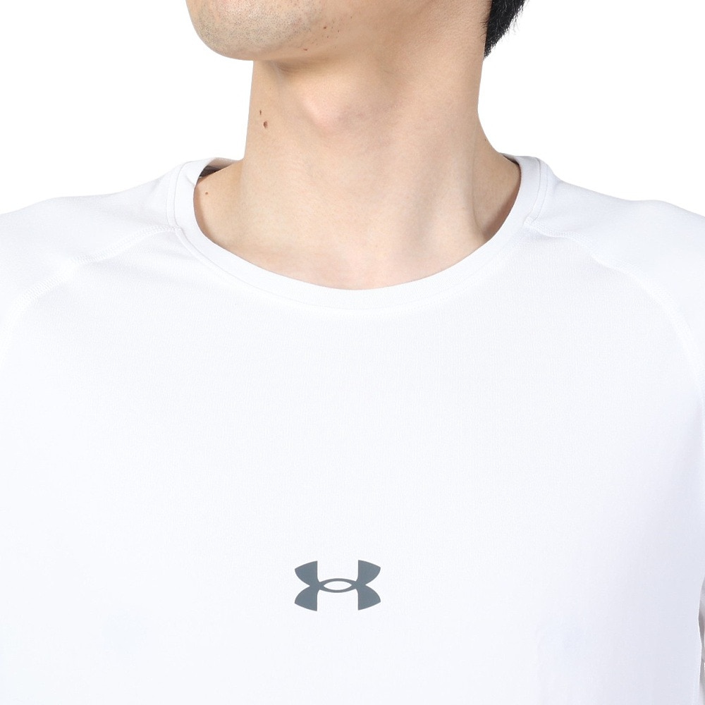 アンダーアーマー（UNDER ARMOUR）（メンズ）野球 アンダーシャツ ヒートギア コンフォート フィッティド ロングスリーブクルーネックシャツ 1384731 100 速乾