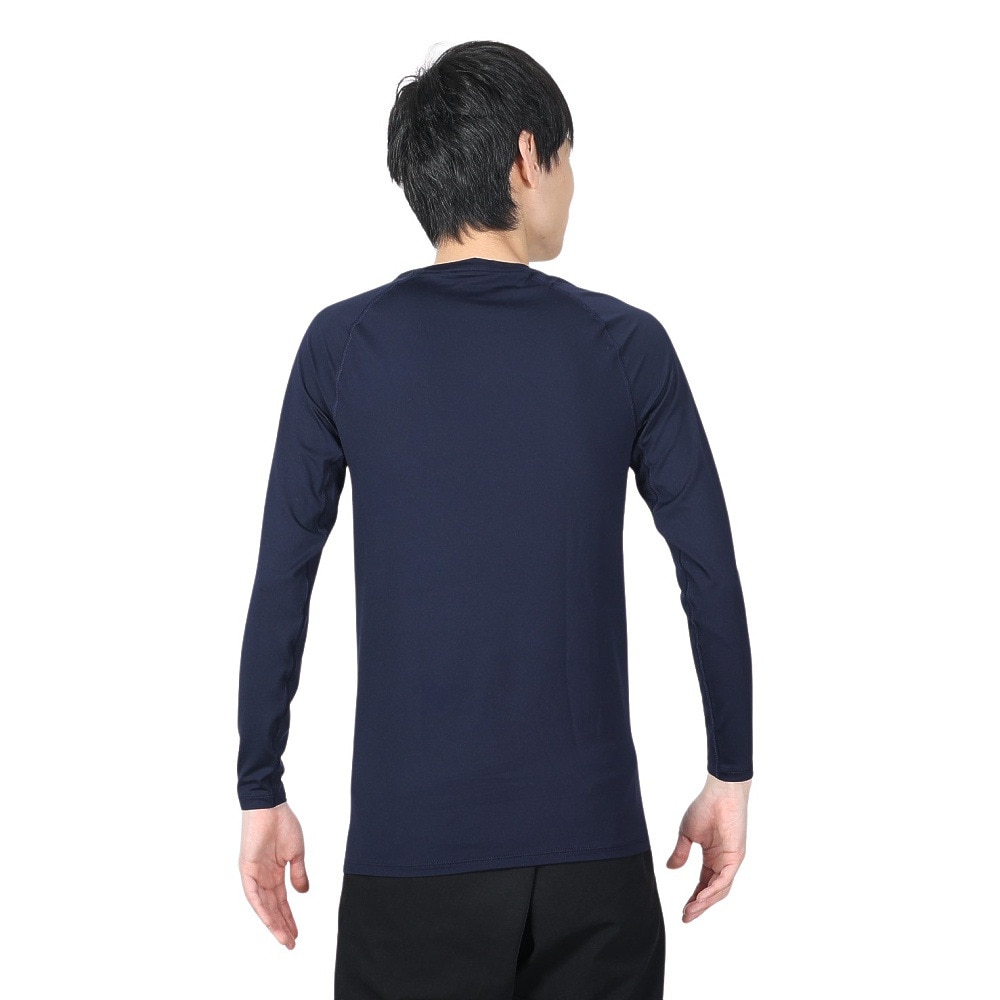 アンダーアーマー（UNDER ARMOUR）（メンズ）野球 アンダーシャツ ヒートギア コンフォート フィッティド ロングスリーブクルーネックシャツ 1384731 410 速乾