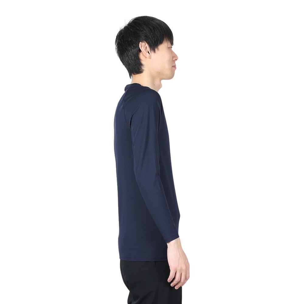 アンダーアーマー（UNDER ARMOUR）（メンズ）野球 アンダーシャツ ヒートギア コンフォート フィッティド ロングスリーブクルーネックシャツ 1384731 410 速乾