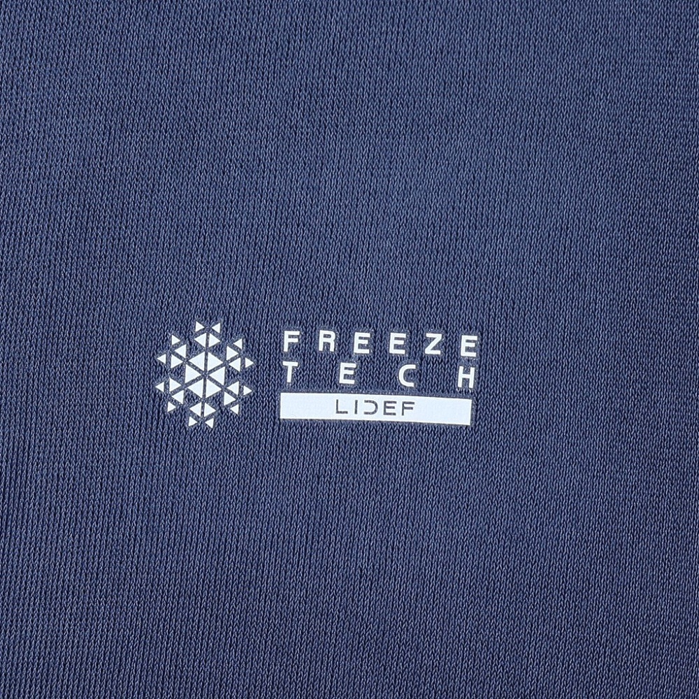 フリーズテック（FREEZE TECH）（メンズ）野球 氷撃 アンダーシャツ FT ロングスリーブ 冷感 クルーネック シャツ NVY 25171031