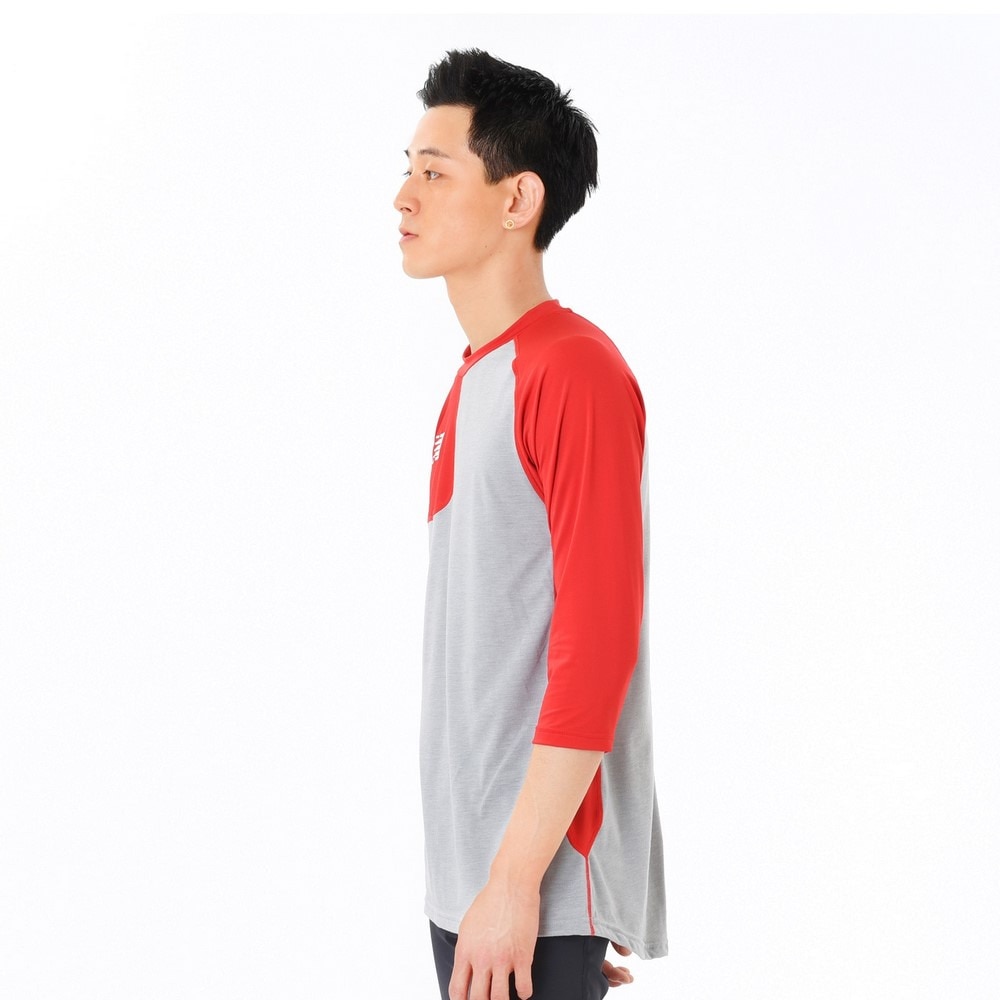 野球 アンダーシャツ 半袖 丸首 大人 ニューバランス New Balance BP ベースボールアシンメトリ— ショートスリーブトップ 右投げ用  高着圧 タイト ストレッチ素材 サポート性 リカバリー性 吸汗速乾 一般用 MT41704R 野球ウェア 大谷翔平選手着用 2024年NEWモデル |  