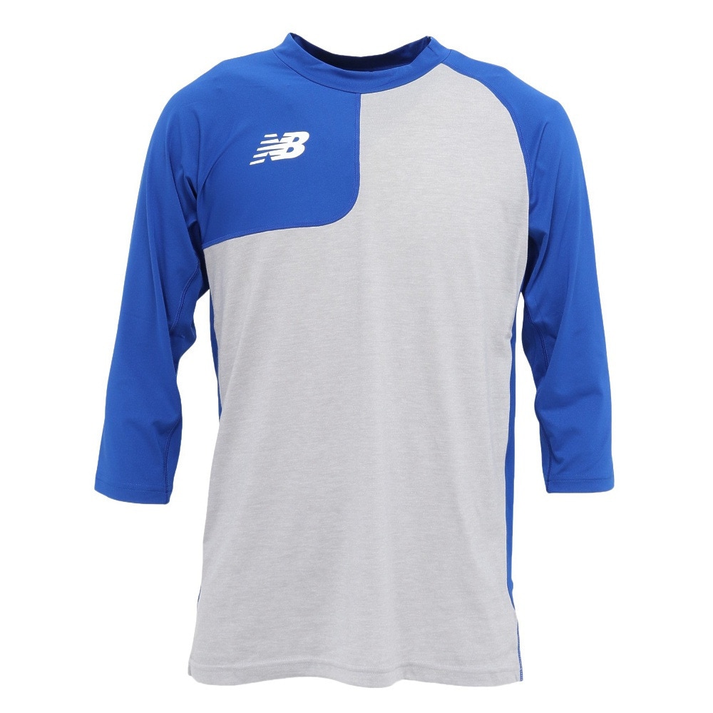 ニューバランス（new balance）（メンズ）野球 アンダーシャツ 長袖 BPベースボールアシンメトリ―トップ Right MT41714RTRY