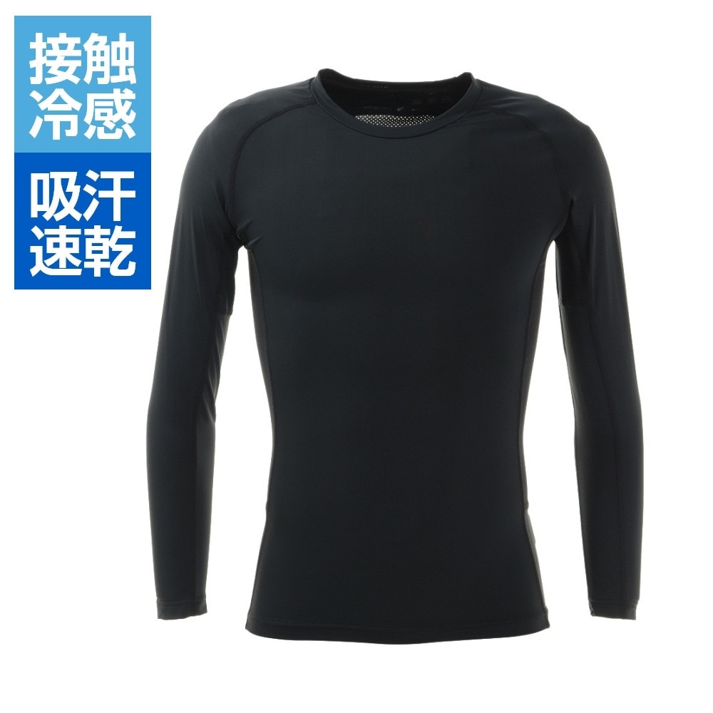 PG（メンズ）野球 冷感 アンダーシャツ UVカット 723PG0ES7864BLK.