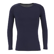 (メンズ)【新商品】 野球 アンダーシャツ 冷感 ストレッチ丸首長袖Tシャツ YA2AB04-48 接触冷感 UVケア