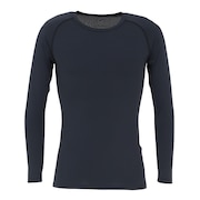(メンズ)【新商品】 野球 アンダーシャツ 冷感 ストレッチ丸首長袖Tシャツ YA2AB04-90 接触冷感 UVケア