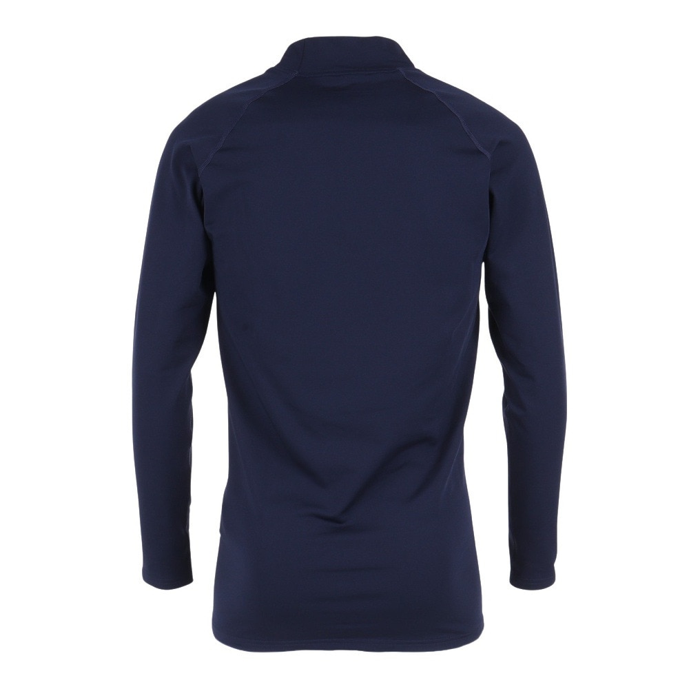 アンダーアーマー（UNDER ARMOUR）（メンズ）コールドギアアーマー ロングスリーブ モックシャツ 1346864 MDN BB 防寒 トレーニング 冬用 インナー ハイネック★★★