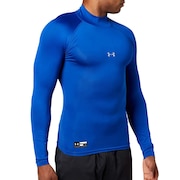 アンダーアーマー（UNDER ARMOUR）（メンズ）アンダーシャツ ヒートギアアーマー コンプレッション ロングスリーブ モック 1358645 400