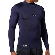 アンダーアーマー（UNDER ARMOUR）（メンズ）アンダーシャツ ヒートギアアーマー コンプレッション ロングスリーブ モック 1358645 410 速乾