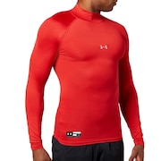 アンダーアーマー（UNDER ARMOUR）（メンズ）アンダーシャツ ヒートギアアーマー コンプレッション ロングスリーブ モック 1358645 600