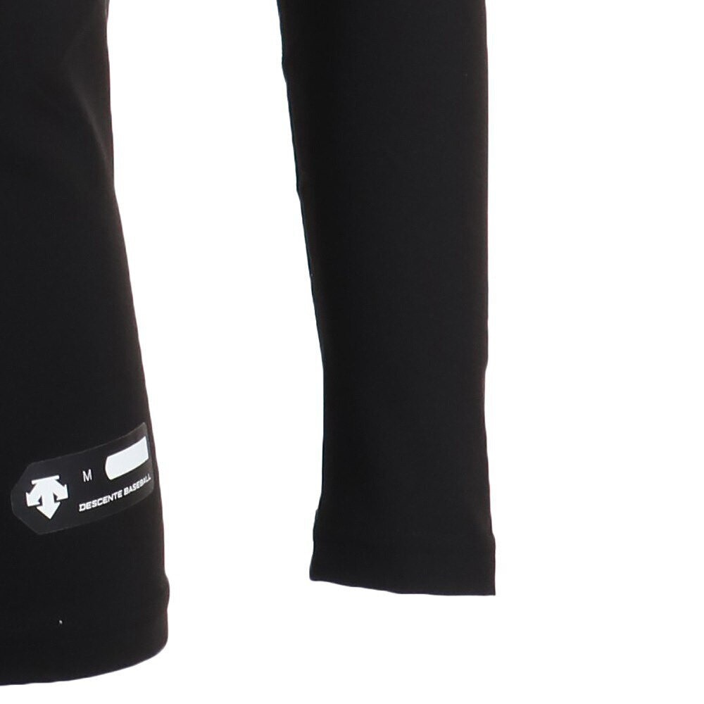 デサント（DESCENTE）（メンズ）野球 ハイネック長袖アンダーシャツ STD-770 BLK 速乾