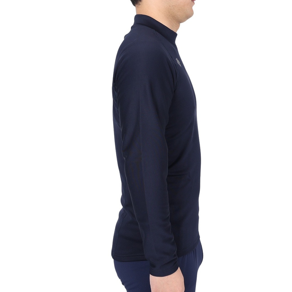 デサント（DESCENTE）（メンズ）野球 裏起毛 ハイネック長袖アンダーシャツ STD-658 DNVY