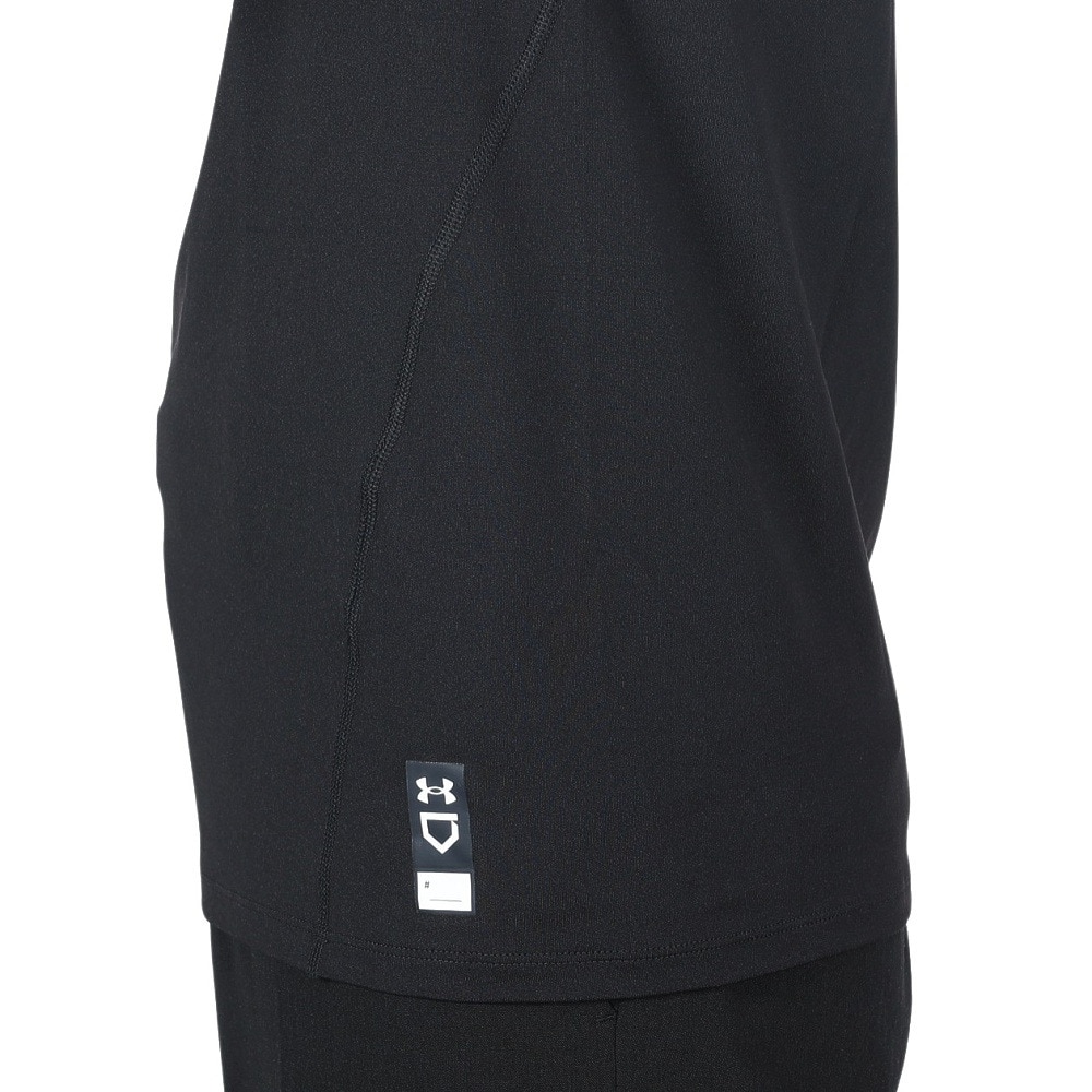 アンダーアーマー（UNDER ARMOUR）（メンズ）野球 アンダーシャツ ヒートギア ロングスリーブ モックシャツ 1385291 001 速乾